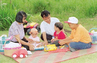 การมีขนาดครอบครัวที่เหมาะสมเป็นปัจจัยที่ก่อให้เกิดความสุข